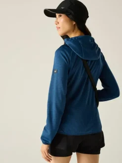 Fleece vest "Ferna" donkerblauw