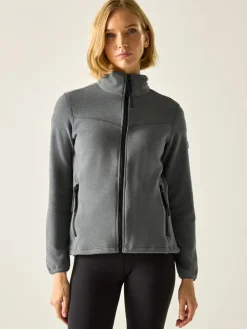 Fleece vest "Florena" grijs