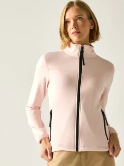 Fleece vest "Florena" lichtroze
