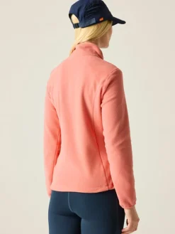 Fleece vest "Floreo IV" lichtroze