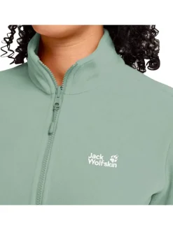 Fleece vest groen