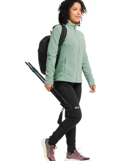 Fleece vest groen