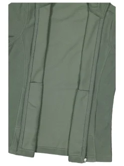 Fleece vest groen