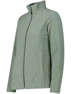 Fleece vest groen