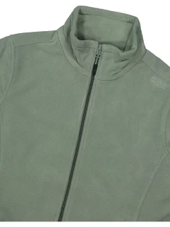 Fleece vest groen