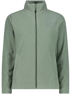Fleece vest groen