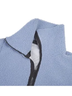 Fleece vest "Iskoinen" lichtblauw