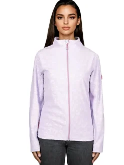 Fleece vest lavender
