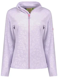 Fleece vest lavender