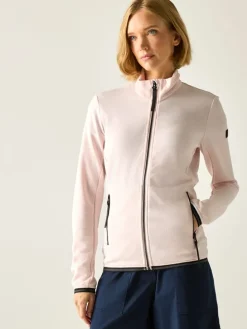 Fleece vest "Mavrey" lichtroze