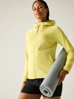 Fleece vest "Nayna" geel