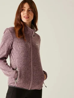 Fleece vest "Newhill II" paars