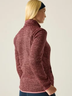 Fleece vest "Newhill" lichtroze