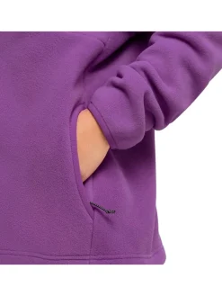 Fleece vest paars