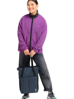 Fleece vest paars