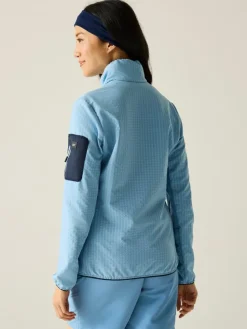 Fleece vest "Ralina" lichtblauw