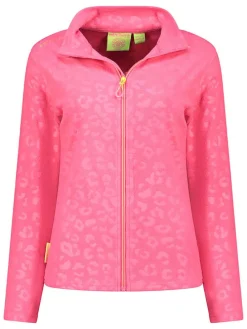 Fleece vest roze