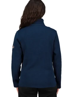 Fleece vest "Tarentella" donkerblauw