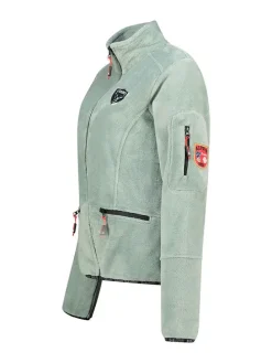 Fleece vest "Tisalineak" mintgroen