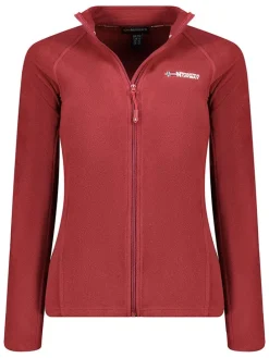 Fleece vest "Tug" bordeaux