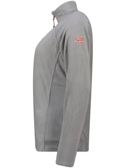 Fleece vest "Tug" grijs