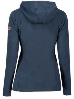 Fleece vest "Tugood" donkerblauw