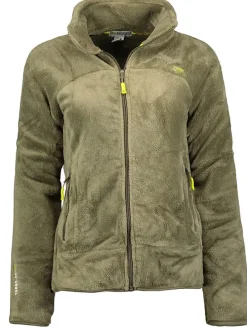 Fleece vest "Upaline" olijfgroen