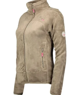 Fleece vest "Upaline" taupe