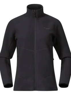 Fleece vest zwart