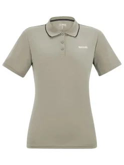 Functioneel poloshirt "Botanna" beige