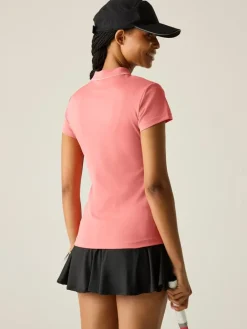 Functioneel poloshirt "Maverick V" zalmroze