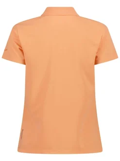Functioneel poloshirt oranje