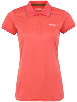 Functioneel poloshirt "Remex II" koraalrood