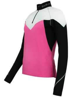 Functioneel shirt "Antor" roze/zwart