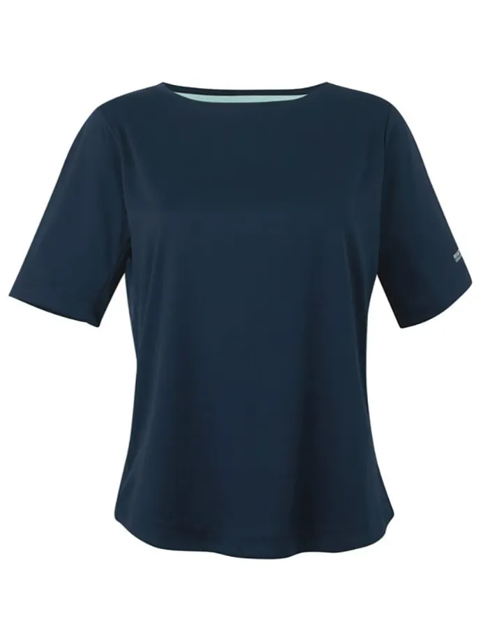 Functioneel shirt "Botanna" donkerblauw