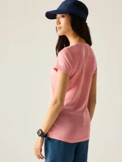 Functioneel shirt "Fingal Edition" lichtroze