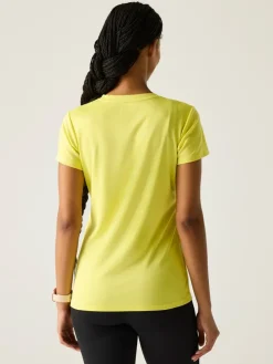 Functioneel shirt "Fingal" geel