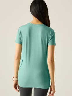Functioneel shirt "Fingal Stretch" turquoise