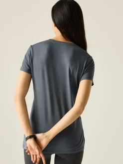 Functioneel shirt "Fingal Stretch" antraciet