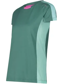 Functioneel shirt groen/roze