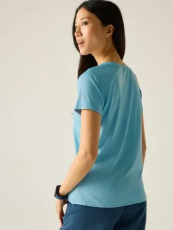 Functioneel shirt "Limonite" lichtblauw