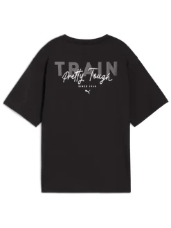 Functioneel shirt "Pretty Tough" zwart