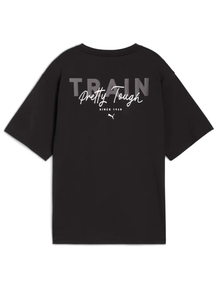 Functioneel shirt "Pretty Tough" zwart