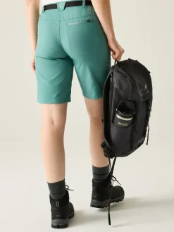 Functionele bermuda "Xert Stretch" turquoise