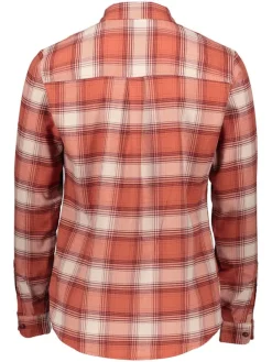 Functionele blouse "Wanderweg" oranje