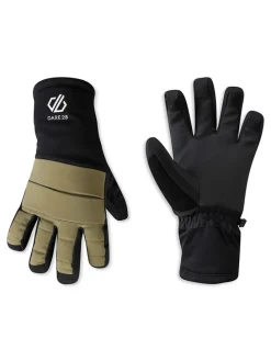 Functionele handschoenen "Freeride" olijfgroen/zwart