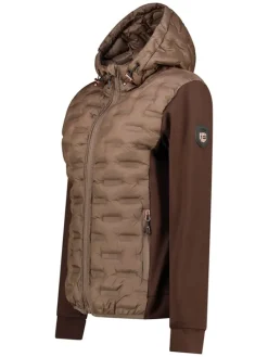 Functionele jas beige/bruin
