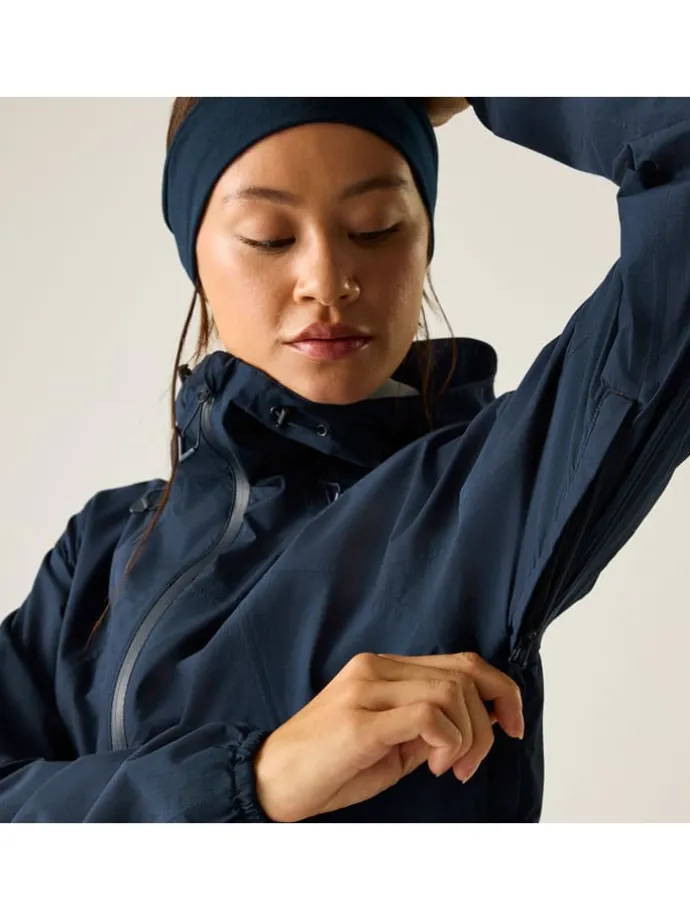 Functionele jas "Breathe Easy" donkerblauw