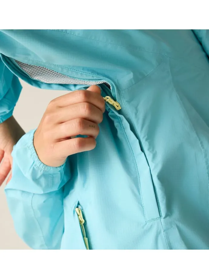 Functionele jas "Breathe Easy" turquoise
