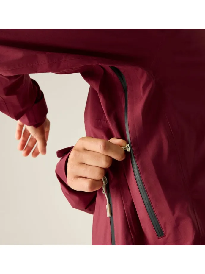 Functionele jas "Haik 3 Layer" bordeaux